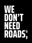 Logo We don't need roads
